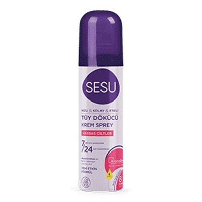 Sesu Tüy Dökücü Sprey Krem Hassas Ciltler 150ml