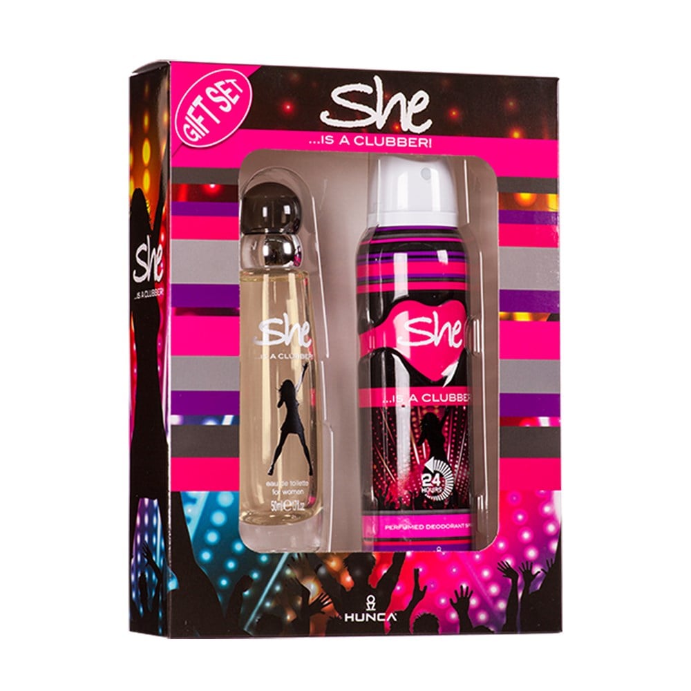 She EDT 50+Deodorant Bayan Clubber 150ml