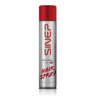 Sinep Saç Spreyi 400 ML Mega Strong No:5 Gri