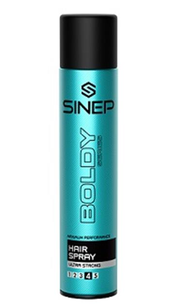 Sinep Saç Spreyi 400 ML Ultra Strong No:4 BOLDY