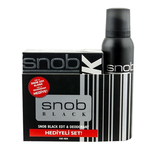 Snob EDT 100ml+Deodorant Black 150ml