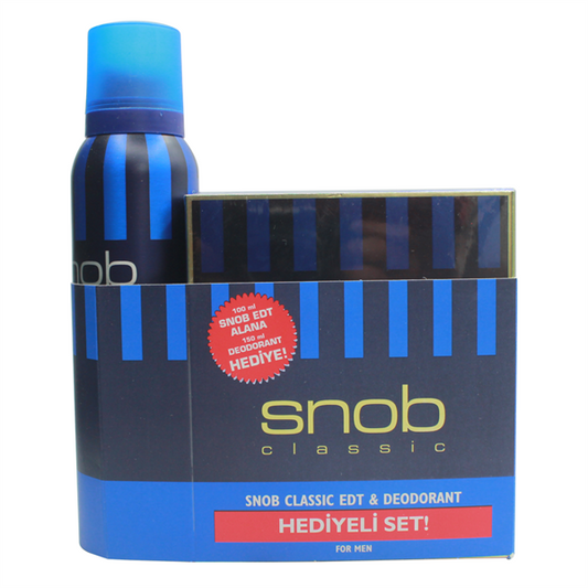 Snob EDT 100ml+Deodorant Classic 150ml