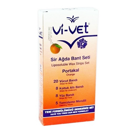 Vivet Sir Ağda Vücut Bandı Portakal
