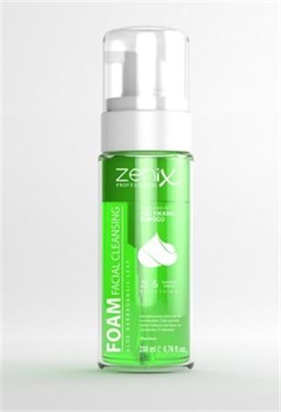 Zenix Yüz Yıkama Köpüğü Aloe Vera Green 200ml